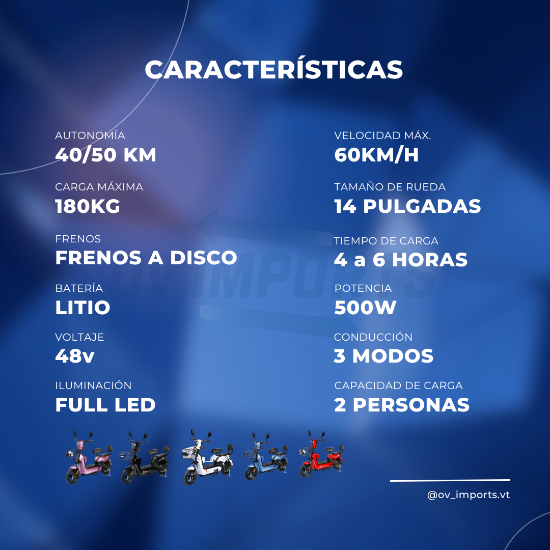 Bicicleta Elétrica GINCIN SK Speed Pro 500w