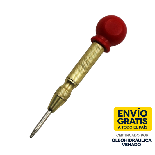 Punzón Automático Marcador Centrador Metálico